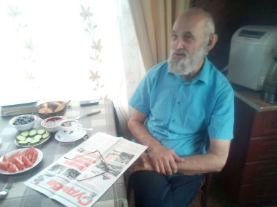 Редактору газеты «Судьба», малолетнему узнику фашизма — 80 лет!