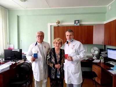 Вручение медалей «Непокоренные»