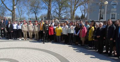 «Седые дети войны» почтили память узников фашистских концлагерей