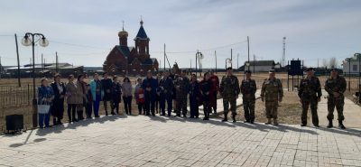 Встреча с родными военнослужащих