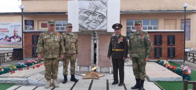 Звезда Памяти Символа Вечного Огня в п.Тарбагатай