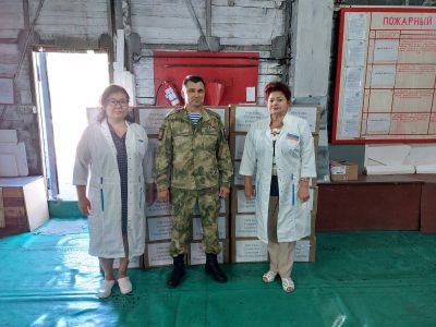 Гуманитарная помощь для госпиталей Донбасса