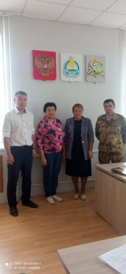 Встреча в администрации Иволгинского района